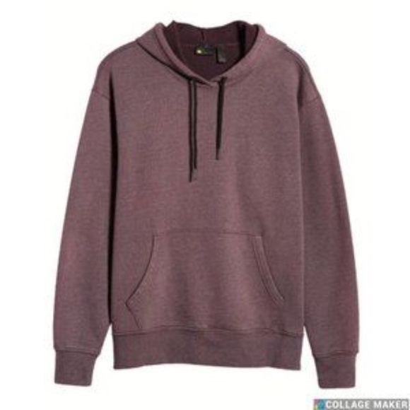 Other - Zella Mens Burgundy Vintage wash Hooded Sweatshirt size xl